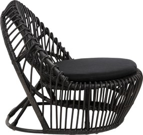 ΠΟΛΥΘΡΟΝΑ ENTROPY HM9840.03 ΦΥΣΙΚΟ RATTAN ΜΕ ΜΑΞΙΛΑΡΙ-ΜΑΥΡΟ 80x97x85Υεκ.