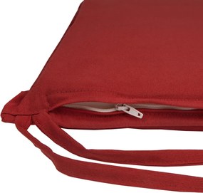 Μαξιλάρι Καρέκλας Με Φερμουάρ Be Comfy Bordeaux 004