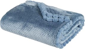 Κουβέρτα Fleece Μονή (160x220) Das Home 1186 Dusty Blue