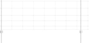 vidaXL Τεντώτο με στήριγμα Ασημί