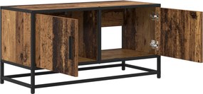 vidaXL Ντουλάπι TV 80 x 34,5 x 40 εκ Παλαιωμένο ξύλο
