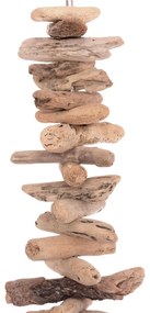 Διακοσμητικό Φωτιστικό Δαπέδου ALTAR C4430 Driftwood Φυσικό - PVC Λευκό Φ45x155Υ εκ. 45x45x155 εκ.