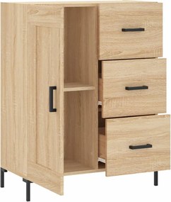 vidaXL Ντουλάπι Sonoma Δρυς 69,5 x 34 x 90 εκ. από Επεξεργασμένο Ξύλο