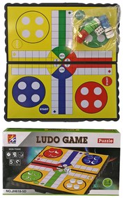 ΕΠΙΤΡΑΠΕΖΙΟ LUDO  TRAVEL 13x13cm ToyMarkt 89237