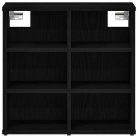 vidaXL Ντουλάπα Παπουτσιών  σε Μαύρη Δρυς - 52.5 x 30 x 50 εκ.