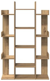vidaXL Ντουλάπι βιβλίων Artisan Oak 86x25,5x140 cm Ξύλο μηχανής