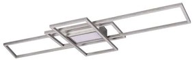Φωτιστικό Οροφής - Πλαφονιέρα Led Irvine 620010407 105x42cm Nickel Trio Lighting Metal
