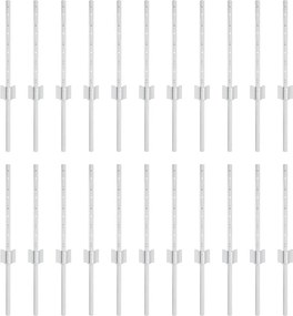 vidaXL Στύλος Περιφράξεων 22 pcs Ασημί 80 cm Ατσάλι