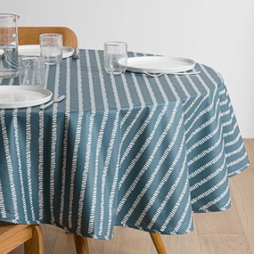 Στρογγυλό τραπεζομάντιλο από αδιαβροχοποιημένο βαμβάκι, Irun