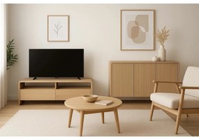 Τηλεόραση Home ESPRIT Καφέ 120 x 40 x 45 cm