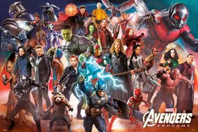 Αφίσα Avengers: Endgame - Line Up, (91.5 x 61 cm)