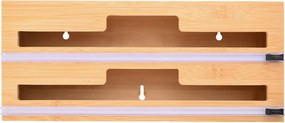 Επιτοίχια Βάση Οργάνωσης Ρολών 2 Θέσεων Estia Bamboo Essentials 01-28336