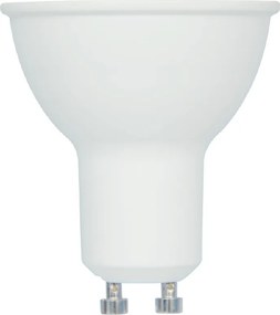 Λάμπα LED SMD 7W GU10 3000K θερμό λευκό φως 800lm γαλακτερός