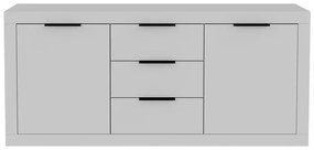 Μπουφές Doha σε λευκή απόχρωση 180x45x80,5 εκ. 180x45x80.5 εκ.