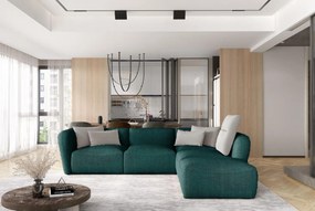 Γωνιακός καναπές Canada L-Prasino-Δεξιά