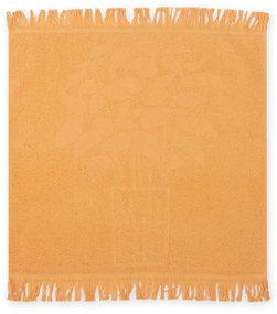 Ποτηρόπανο Vasiliko Mustard Nef-Nef 50x50cm 100% Βαμβάκι