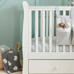Κρεβάτι παιδικό Mamas&amp;Papas MIA White (με αποθ. χώρο) - CDMD02W00