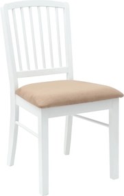 vidaXL Καρέκλες φαγητού 2 pcs Λευκό 50 x 52,5 x 91 εκ