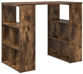 vidaXL Γραφείο Καπνιστή δρυς 90 x 50 x 75 εκ. Επεξεργασμένο ξύλο