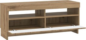 vidaXL Ντουλάπα LED Τηλεόρασης Artisan Δρυς Επεξεργασμένο Ξύλο