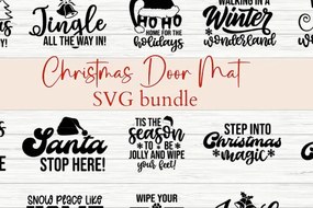 Σετ των 2 Intra απο ξύλο plywood 3mm-4mm πάχος - Πακέτο χριστουγεννιάτικων πινακίδων καλωσορίσματος Δίασταση 15x15 cm INTRAFABR-85651819