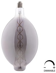 ΛΑΜΠΤΗΡΑΣ LED FILAMENT 8W E27 3000K SMOKE DIMMABLE HM4051.03