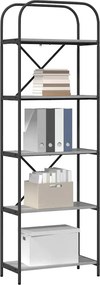 vidaXL Ράφι Βιβλίων 5 επιπέδων 60 x 30 x 183 εκ Επεξεργασμένο ξύλο