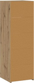 vidaXL Highboard Artisan Δρυς 40 x 41 x 124 εκ Επεξεργασμένο Ξύλο