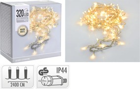 ΣΥΡΜΆΤΙΝΑ &amp; PVC ΛΑΜΠΆΚΙΑ LED LED LIGHTS 320LED WARM WHITE