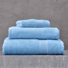 Πετσέτα Illusion Light Blue Ρυθμός Body 100x150cm 100% Cotton