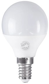 GloboStar 60013 Λάμπα LED E14 G45 Γλομπάκι 4W 388lm 260° AC 220-240V IP20 Φ4.5 x Υ7.8cm Φυσικό Λευκό 4500K - 3 Years Warranty - 60013