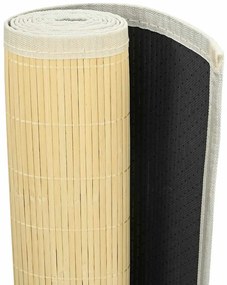 vidaXL Χαλί Φυσικό Χρώμα 100 x 160 εκ. από Μπαμπού