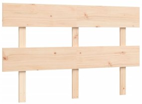 Κρεβάτι Ηλικιωμένου με Κεφαλάρι 140 x 190 εκ. από Μασίφ Ξύλο 3195331