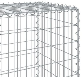 vidaXL Συρματοκιβώτιο με Κάλυμμα 300x50x150εκ. από Γαλβανισμένο Χάλυβα