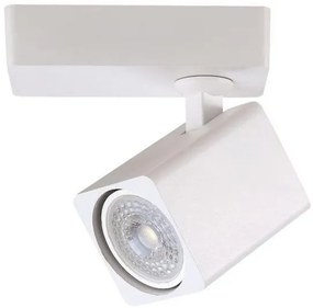 Σποτ Τοίχου Ορθογώνιο IP20 7W 1XGU10 Φ6 Αλουμινίου Eurolamp-145-25021-Λευκό 145-25021