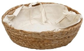 Καλάθι Ψωμιού AMN103 24x7cm Natural-Beige Espiel Βαμβάκι,Jute