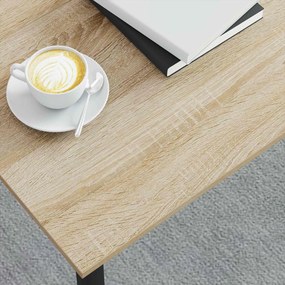 vidaXL Τραπεζάκι σαλονιού Sonoma Δρυς 80 x 80 x 45 cm