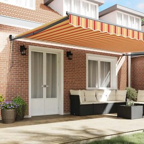 vidaXL Σκηνίτσα Αναδιπλούμενη Κρεμ 500 x 300 εκ Ύφασμα και Μέταλλο