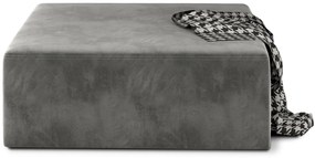 Πουφ Milek-Gkri Skouro - 83.00Χ83.00Χ42.00cm
