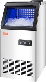 VEVOR Commercial Ice Maker Freestanding Cabinet Machine 80lbs/24H 36 Ice Cubes