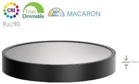 Φωτιστικό Οροφής Πάνελ LED 32W 3CCT ΦOS_ME-05-00456-2-Μαύρο 05-00456-2
