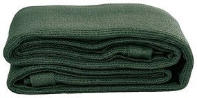 vidaXL Χαλί Σκηνής Σκούρο Πράσινο 200 x 200 εκ.