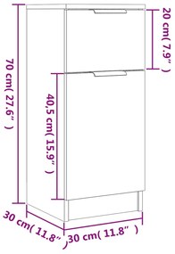 ΝΤΟΥΛΑΠΙ ΜΑΥΡΟ 30 X 30 X 70 ΕΚ. ΑΠΟ ΕΠΕΞΕΡΓΑΣΜΕΝΟ ΞΥΛΟ 811117