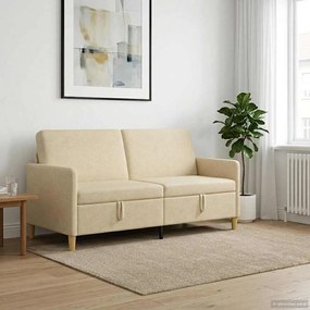 vidaXL Καναπές με Αποθήκευση Κρεμ 172 x 78 x 87 εκ Πολυεστέρας