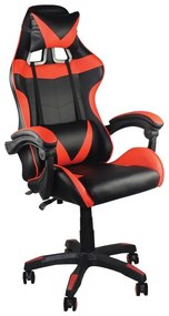 BF7850 Gaming Πολυθρόνα Γραφείου Διευθυντή Pu Μαύρο-Κόκκινο 63x70x117/127cm ΕΟ582,1