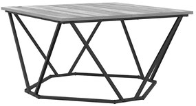 vidaXL Τραπεζάκι σαλονιού Γκρι sonoma 80 x 80 x 45 cm
