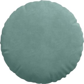 vidaXL Μαξιλάρια καθισμάτων 2 pcs Θαλασσί Ø 40 x 13 εκ. Βελούδο