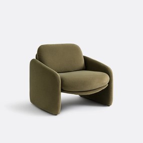 Αναπαυτική πολυθρόνα, ματ βελούδο, Bellagio