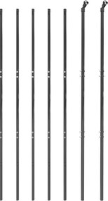 vidaXL Συρματόπλεγμα Περίφραξης Ανθρακί 2,2x10 μ. Γαλβανισμένο Ατσάλι