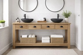 Ράφια Μπάνιου Home ESPRIT 165 X 50 X 90 CM